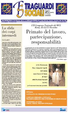 TRAGUARDI SOCIALI / n.37 Settembre / Ottobre 2009 :: TRAGUARDI SOCIALI N. 37