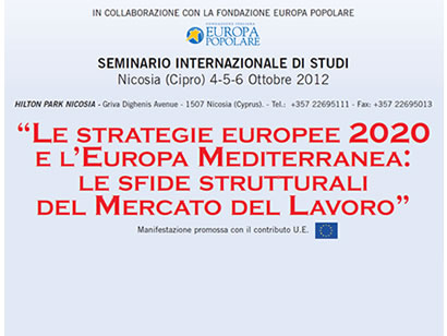 TRAGUARDI SOCIALI / n.54 Luglio / Agosto 2012 :: Le strategie europee 2020 e l’Europa mediterranea: le sfide strutturali del mercato del lavoro