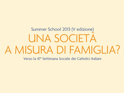 TRAGUARDI SOCIALI / n.59 Giugno / Luglio 2013 :: Una società a misura di famiglia?