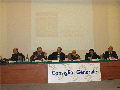 FOTO GALLERY :: Consiglio Generale - Assisi - Febbraio 2005 :: Il tavolo della Presidenza