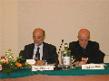 FOTO GALLERY :: Consiglio Generale - Assisi - Febbraio 2005 :: Inchingoli e Don Checco