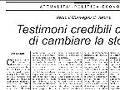 TRAGUARDI SOCIALI :: n.18 Novembre / Dicembre 2005 :: Testimoni credibili capaci di cambiare la storia